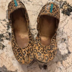 Tieks Leopard Print Flats
